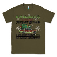 Army Green christmas tree farm Classic Tee - MaliasSmallBusiness