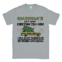 Heather Grey christmas tree farm Classic Tee - MaliasSmallBusiness