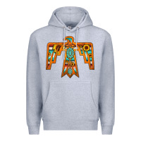 Heather Grey thunderbird Premium Hoodie - JahusDesignShop