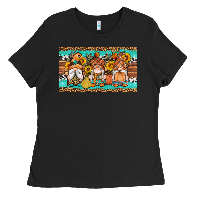Western Fall Gnomes Sippy Cup Ladies Tee by Artiststas | Teevron