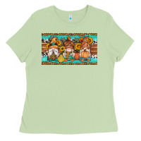 Matcha western fall gnomes sippy cup Ladies Tee - Artiststas