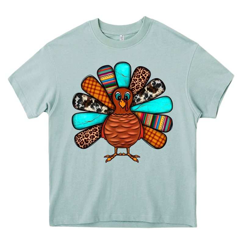 Thanksgiving Turkey Heavy Core Tee by JahusDesignShop | Teevron