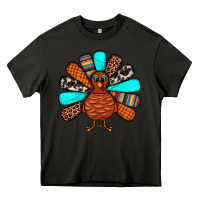 Asphalt Thanksgiving Turkey Heavy Core Tee - JahusDesignShop