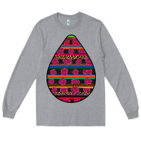 Heather Grey Hispanic Heritage Long Sleeve Tee - BundleAndBundleShop