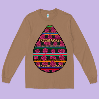 Hispanic Heritage Long Sleeve Tee Designed By Bundleandbundleshop