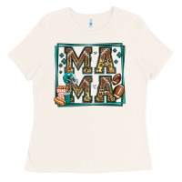 Bone american football mama Ladies Tee - Jasminsmagicworld