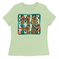 Matcha american football mama Ladies Tee - Jasminsmagicworld