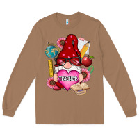 Toasted Coconut valentines day teacher gnome Long Sleeve Tee - RanaPortraitStore