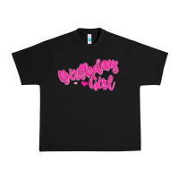 Black birthday girl Urban Heavy Tee - MaliasSmallBusiness