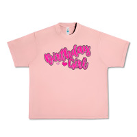 Salmon birthday girl Urban Heavy Tee - MaliasSmallBusiness