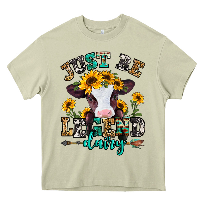 Just Be Legend Dairy Heifer Heavy Core Tee by Jasminsmagicworld | Teevron