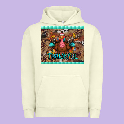 Thankful Tumbler Urban Hoodie Designed By Bundleandbundleshop