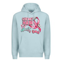 Blue Mist chemo hair dont care Premium Hoodie - CowGirlArtShop