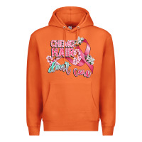 Carrot chemo hair dont care Premium Hoodie - CowGirlArtShop