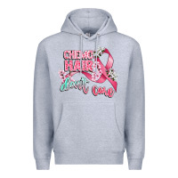 Heather Grey chemo hair dont care Premium Hoodie - CowGirlArtShop