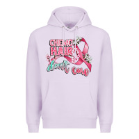 Lilac chemo hair dont care Premium Hoodie - CowGirlArtShop