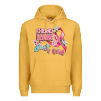 Mustard chemo hair dont care Premium Hoodie - CowGirlArtShop
