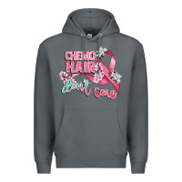 Rock chemo hair dont care Premium Hoodie - CowGirlArtShop