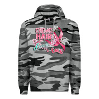 Slate Camo chemo hair dont care Premium Hoodie - CowGirlArtShop