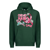 Sports Green chemo hair dont care Premium Hoodie - CowGirlArtShop