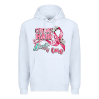 White chemo hair dont care Premium Hoodie - CowGirlArtShop