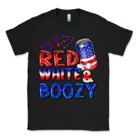 Black red white boozy Classic Tee - NancyCooperArtShop