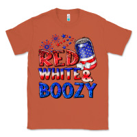 Copper red white boozy Classic Tee - NancyCooperArtShop