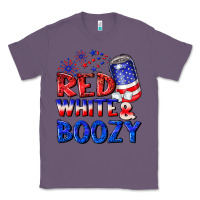 Lavender red white boozy Classic Tee - NancyCooperArtShop