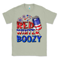 Matcha red white boozy Classic Tee - NancyCooperArtShop