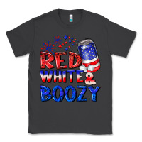 Smoke red white boozy Classic Tee - NancyCooperArtShop