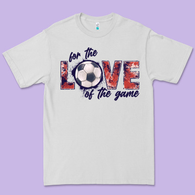 Soccer Love Of The Game Premium Tee Designed By Jahusdesignshop