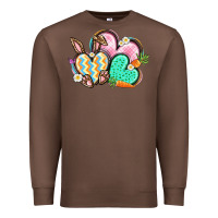 Chestnut Easter heart Easter Day Premium Sweatshirt - CowGirlArtShop