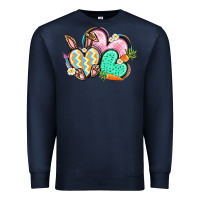 Easter Heart Easter Day Premium Sweatshirt | Teevron