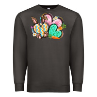 Smoke Easter heart Easter Day Premium Sweatshirt - CowGirlArtShop