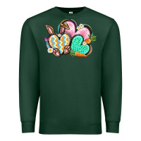 Sports Green Easter heart Easter Day Premium Sweatshirt - CowGirlArtShop