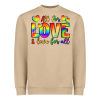 Mushroom all for love and love for love Heavyweight Sweatshirt - LillyAllenDesigns