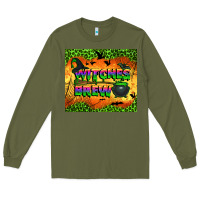 Army Green witches brew tumbler Long Sleeve Tee - BundleAndBundleShop