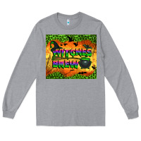 Heather Grey witches brew tumbler Long Sleeve Tee - BundleAndBundleShop