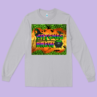 Witches Brew Tumbler Long Sleeve Tee Designed By Bundleandbundleshop