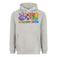 Moon Dust Peace love Autism Heavyweight Hoodie - CowGirlArtShop