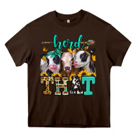Chocolate Brown herd that heifers Heavy Core Tee - Jasminsmagicworld