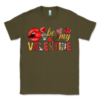 Army Green be my valentine Classic Tee - NancyCooperArtShop