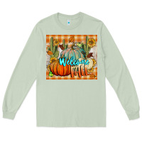 Matcha welcome fall tumbler Long Sleeve Tee - BundleAndBundleShop