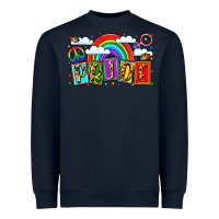 Navy pride Heavyweight Sweatshirt - LillyAllenDesigns