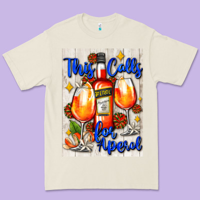 This Calls For Aperol   Air Freshener Premium Tee Designed By Adodesignshop