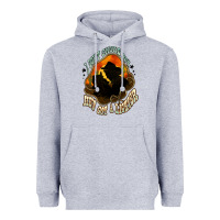 Heather Grey I don't smoke but he's got a lighter Heavyweight Hoodie - HowdyJamesFarm