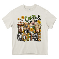 Cream cows and coffee cups Heavy Core Tee - Jasminsmagicworld