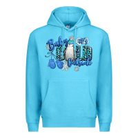 Ocean Blue baby its cold outside Premium Hoodie - CowGirlArtShop