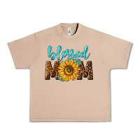 Burro blessed mom with sunflower Urban Heavy Tee - NancyCooperArtShop