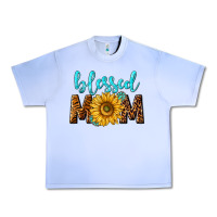 Grape Ice blessed mom with sunflower Urban Heavy Tee - NancyCooperArtShop